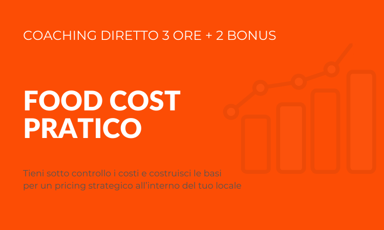 Food cost pratico per ristoranti, bar, locali, hotel GpStudios